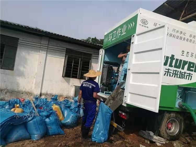 潘集工业污泥压干处理